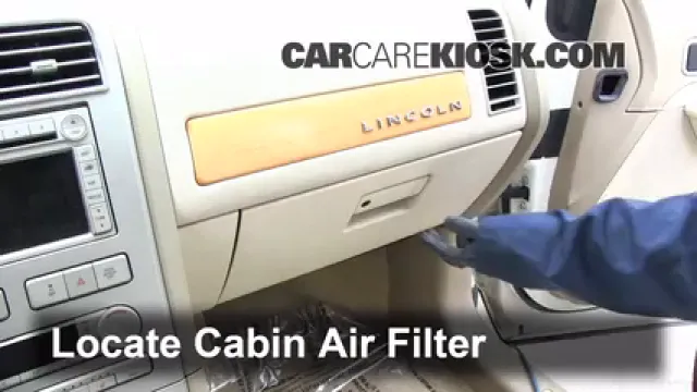 2007 Lincoln MKX 3.5L V6 Air Filter (Cabin) Replace